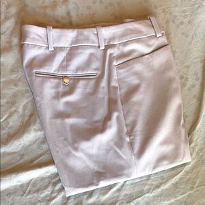 Calvin Klein tan straight leg trouser suit pants Size 2